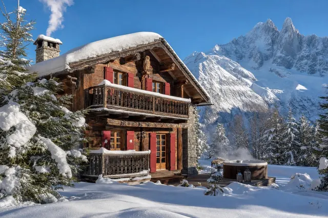 Le Chalet des Drus, Chamonix, French Alps — Mountain chalet